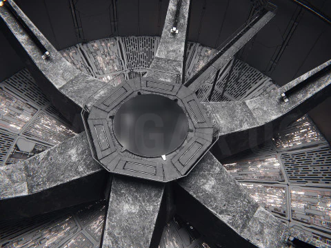 Hangar 06 Fantascienza PBR Modello 3D