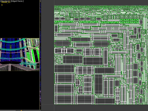 Hangar 06 Fantascienza PBR Modello 3D