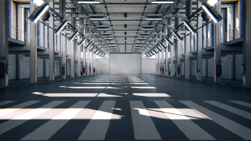 हैंगर 07 पीबीआर 3D मॉडल .c4d .max .obj .3ds .fbx .stl .blend 