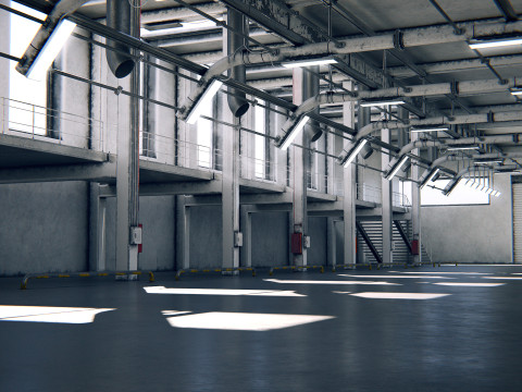 हैंगर 07 पीबीआर 3D मॉडल