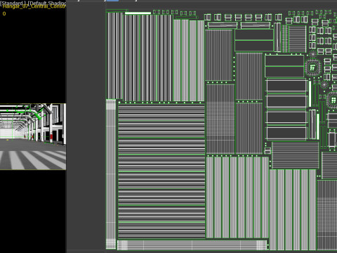 हैंगर 07 पीबीआर 3D मॉडल