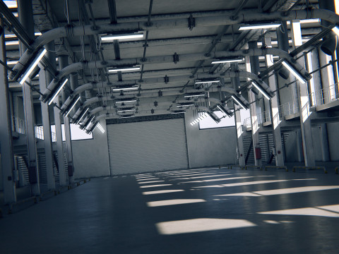 हैंगर 07 पीबीआर 3D मॉडल