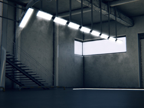 हैंगर 07 पीबीआर 3D मॉडल