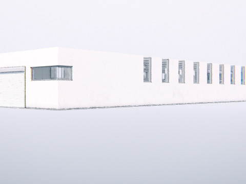 हैंगर 07 पीबीआर 3D मॉडल