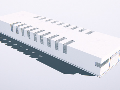 हैंगर 07 पीबीआर 3D मॉडल