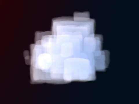 VDB Cloud 18 Minecraft Animated 3D Model