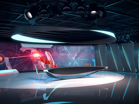 Wirtualne Studio 37 PBR Model 3D