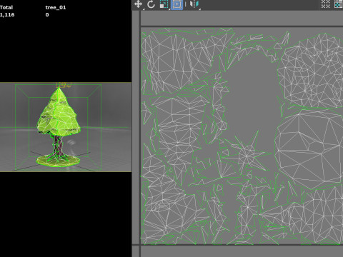Stylized Fir Tree 01 PBR 3D Model