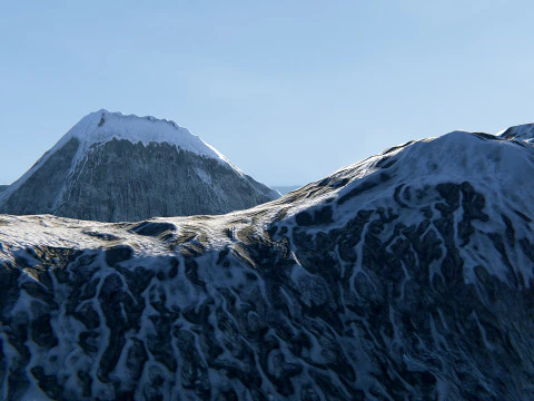 Terreno 04 PBR Modello 3D