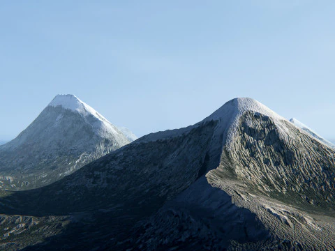 Terreno 04 PBR Modello 3D