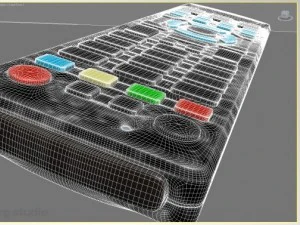 dune hd remote control 3D Model