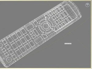 dune hd remote control 3D Model