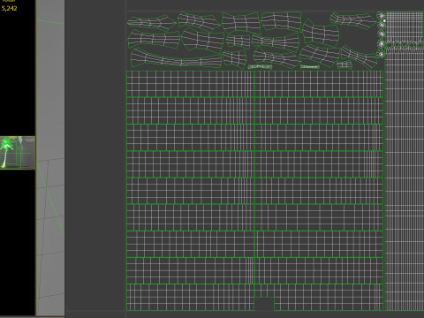 Palm Tree 01 PBR 3D Model