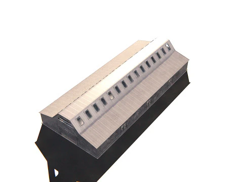 Hangar 08 PBR Modelo 3D