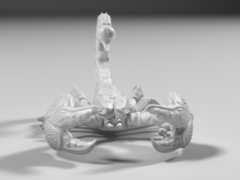 Скорпіон 02 STL 3D Принт Модель