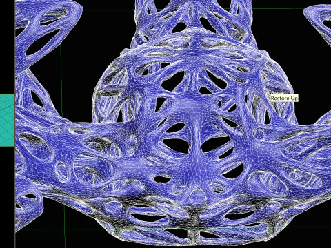 Scorpion Lattice 02 STL 3D Print Model