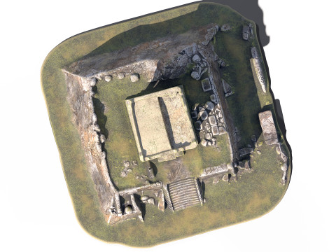 Akropolis 01 PBR Model 3D