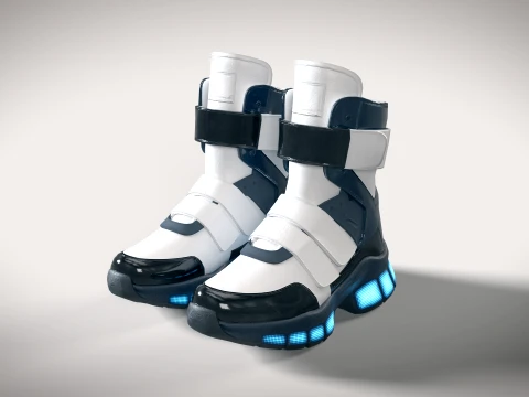 Sneakers 01 PBR 3D Model