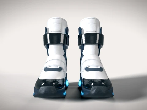 Sneakers 01 PBR 3D Model