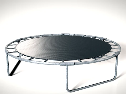 Trampolin PBR Model 3D