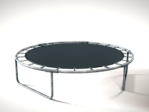 트램폴린 PBR 3D 모델