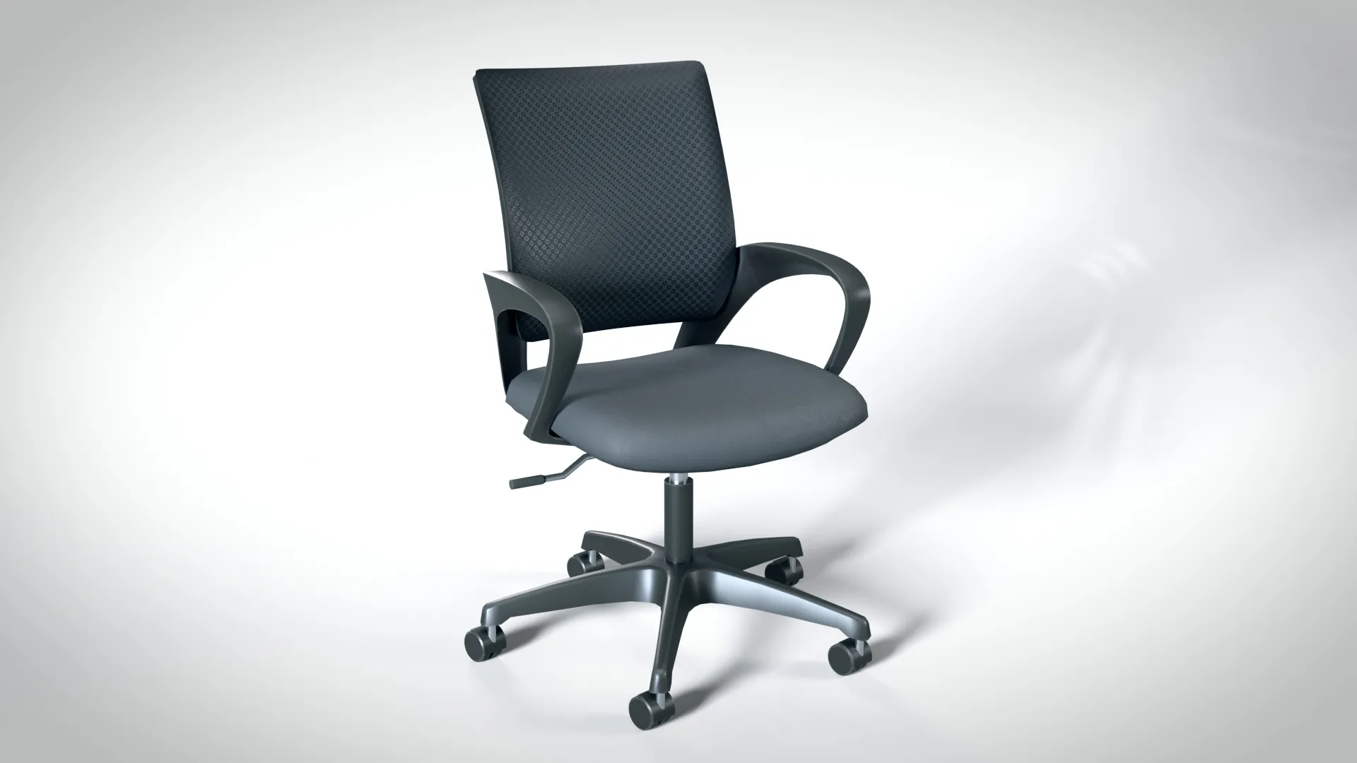Office Chair 01 PBR 3D Model .c4d .max .obj .3ds .fbx .stl .blend
