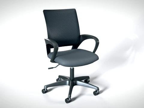 Office Chair 01 PBR 3D Model