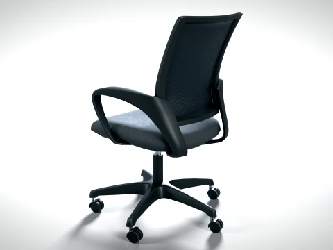 Office Chair 01 PBR 3D Model