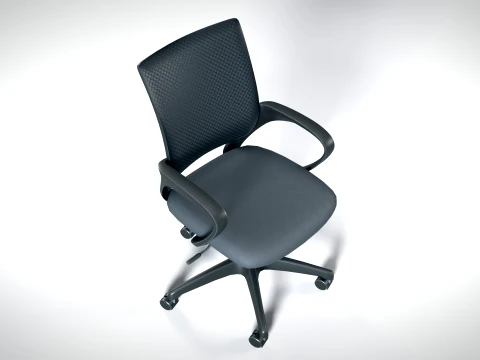 Office Chair 01 PBR 3D Model