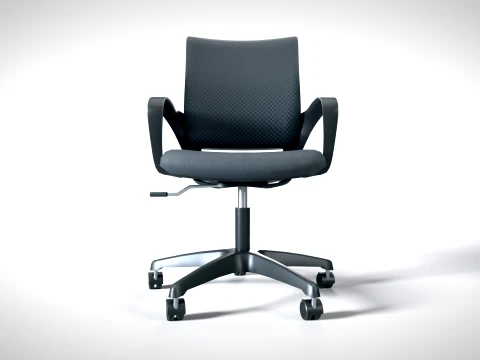 Office Chair 01 PBR 3D Model
