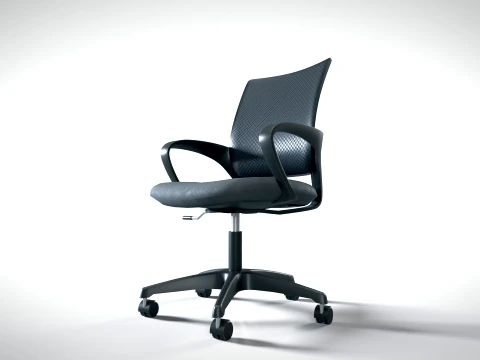 Office Chair 01 PBR 3D Model