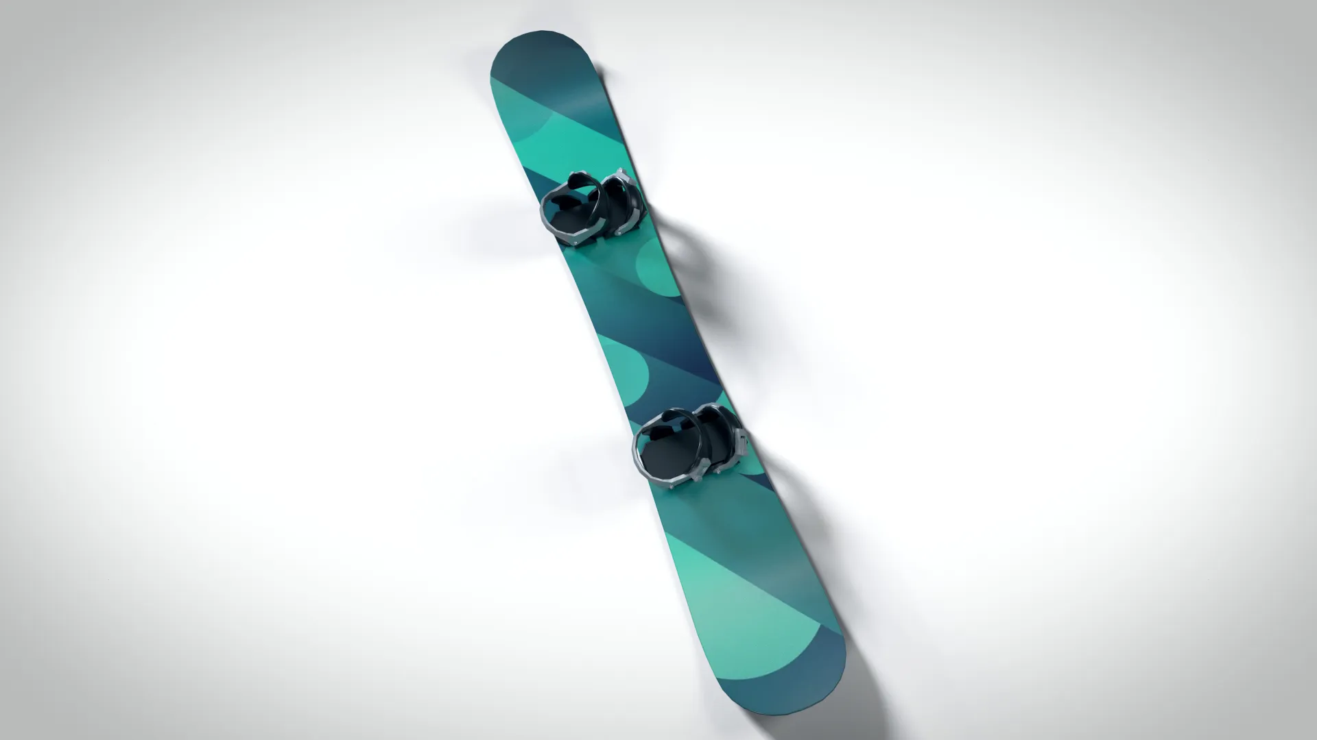 Snowboard 01 PBR 3D Model .c4d .max .obj .3ds .fbx .stl .blend 