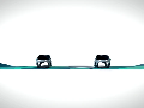 Snowboard 01 PBR 3D Model