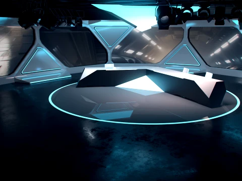Virtual Studio 38 PBR 3D Model