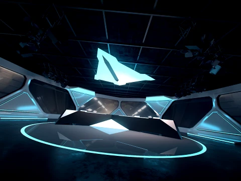 Virtual Studio 38 PBR 3D Model