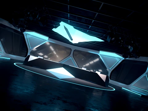 Virtual Studio 38 PBR 3D Model