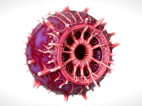 Cell 02 PBR 3D Model