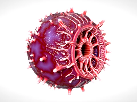 Cell 02 PBR 3D Model