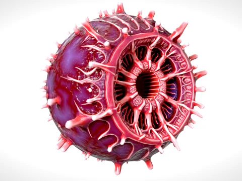 Cell 02 PBR 3D Model