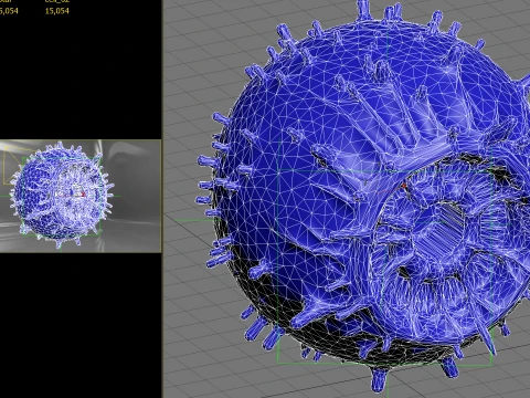 Cell 02 PBR 3D Model