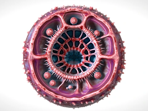 Cell 03 PBR 3D Model