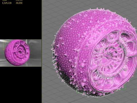 Cell 03 PBR 3D Model