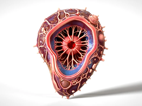 Cell 05 PBR 3D Model
