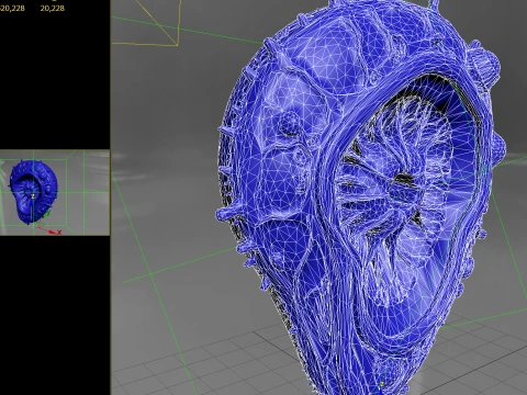 Cell 05 PBR 3D Model