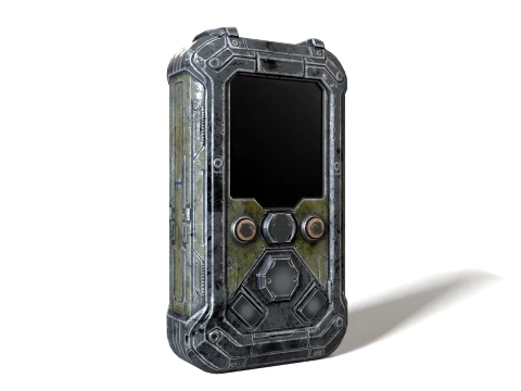 Post Apocalyptic Smartphone 01 PBR 3D Model