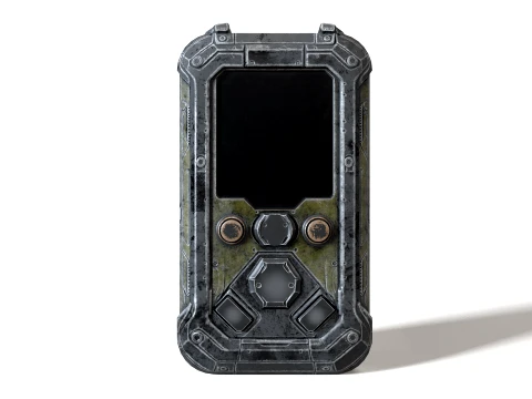 Post Apocalyptic Smartphone 01 PBR 3D Model