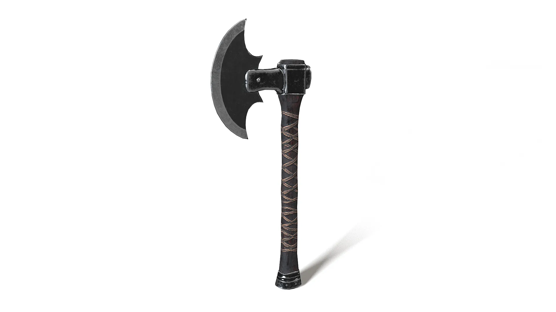 Axe 01 PBR 3D Model .c4d .max .obj .3ds .fbx .stl .blend