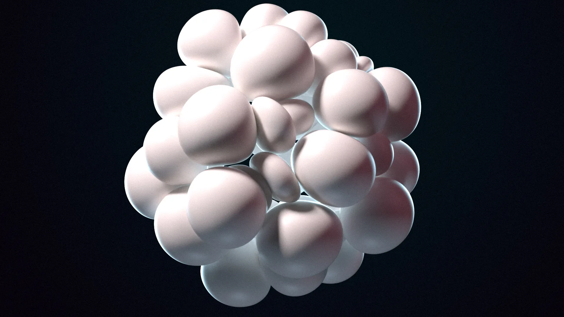 Bubbles Logo Revealer Alembic 3D Model .c4d .max .obj .3ds .fbx .stl .blend 