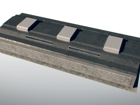 Hangar 09 PBR 3D Model