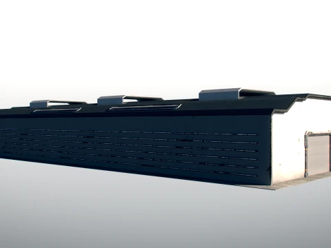 Hangar 09 PBR 3D Model